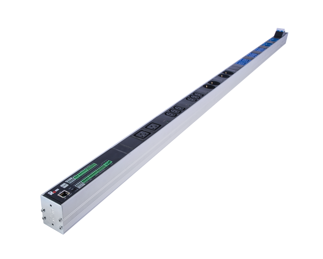 Верт блок розеток Rem-2MC, монит, управл, 1×32А, авт, 4×2S, 4×3C13, 2×2C19, 1820мм, колодка, R-2MC3-32-4x2S-4x3C13-2x2C19-A-1820-K