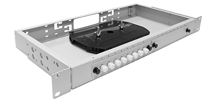 Cabeus FO-19-2FP-16FC/ST/SC-T Кросс оптический стоечный, 19, до 16 портов, серый