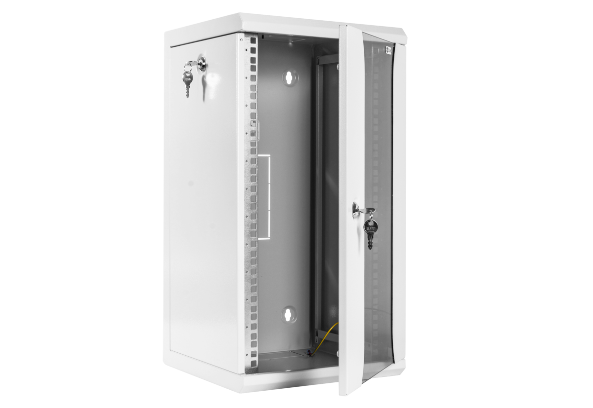 ЦМО ШРН-12.255-10 Шкаф телекоммуникационный настенный 10" 12U, (350х255), ШРН-12.255-10