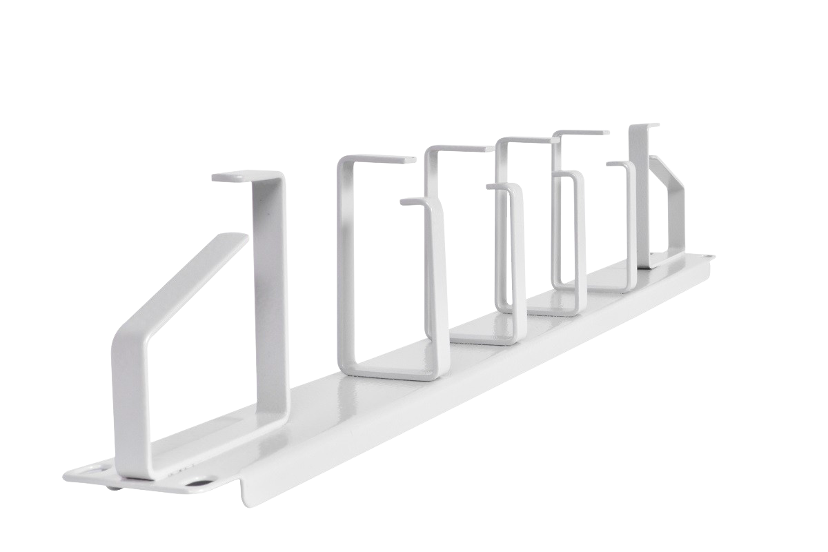 ЦМО ГКО-1-6 Органайзер кабельный горизонтальный 19" 1U, 6 колец, ГКО-1-6