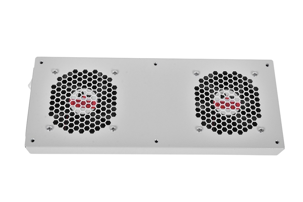 ЦМО R-FAN-2TJ-36V-48V Модуль вентиляторный, 36-48 DC, 2 вентилятора с терморегулятором, колодка