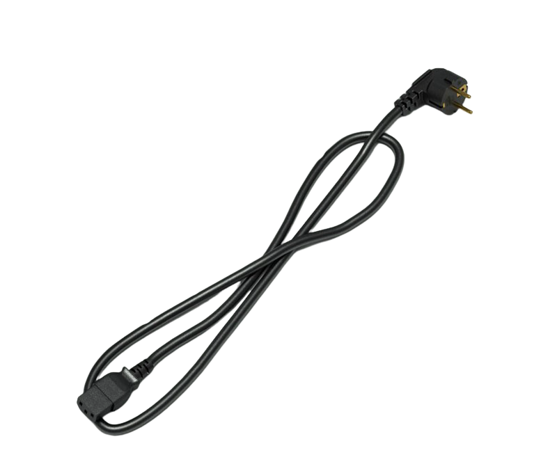 ЦМО R-10-Cord-C13-S-3 Шнур питания с заземлением IEC 60320 C13/Schuko, 10А/250В 3x1,0 длина 3 м., R-10-Cord-C13-S-3