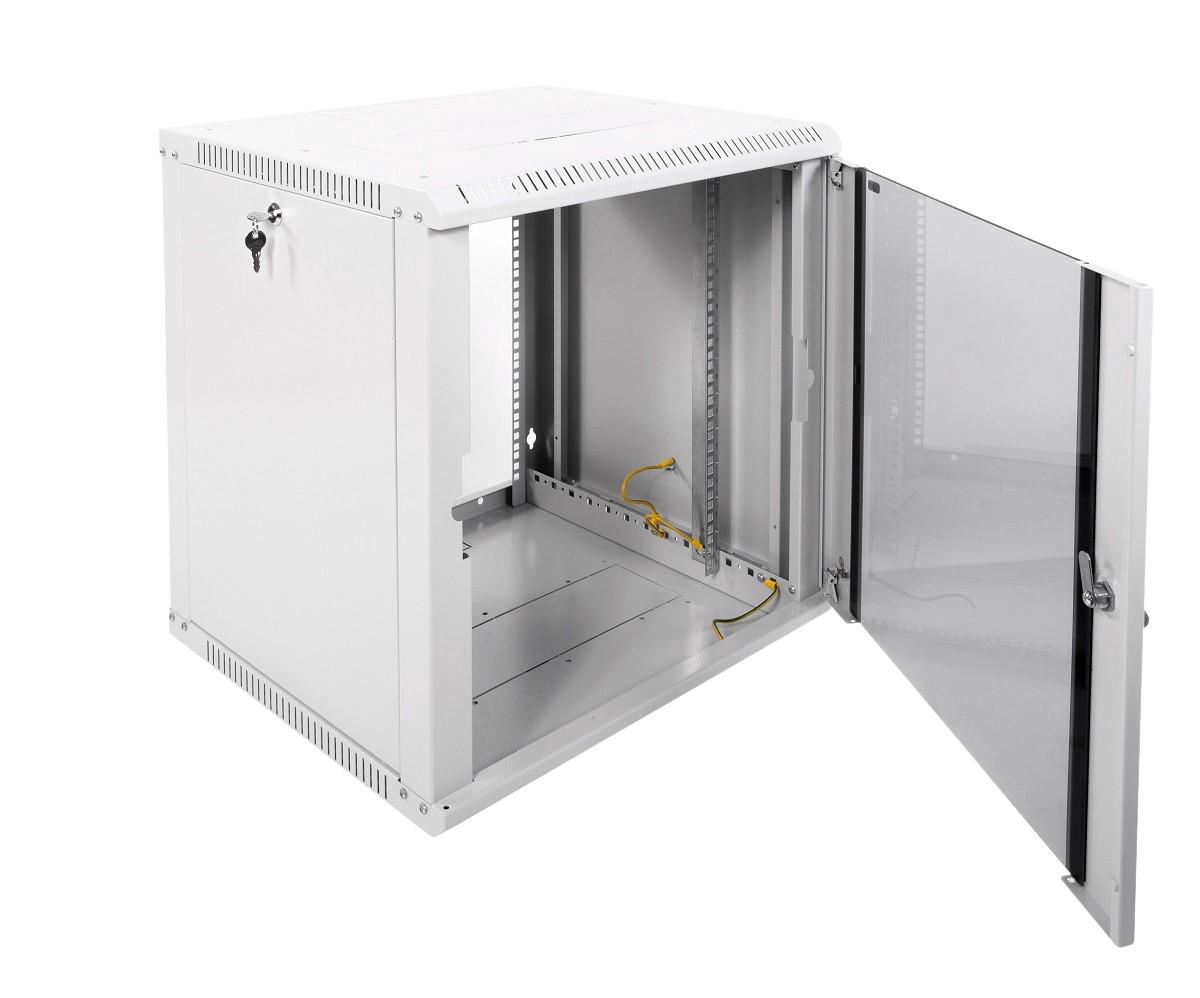 ЦМО ШРН-Э-12.500 Шкаф телекоммуникационный настенный разборный 12U (600х520) дверь стекло, ШРН-Э-12.500