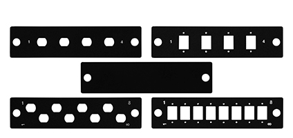 Cabeus ODF-19-6FP-48FC/ST/SC-S-BK-T Кросс оптический стоечный выдвижной, 19, до 48 портов, черный