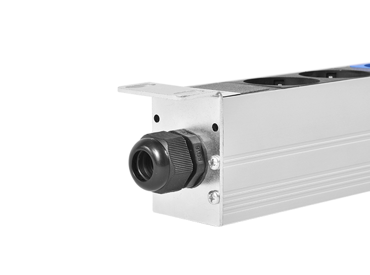 ЦМО R-32-3S-5C13-A-440-K Блок розеток Rem-32 с авт., 3 Sсhuko, 5 IEC 60320 C13, 32А, алюм., 19", колодка, R-32-3S-5C13-A-440-K