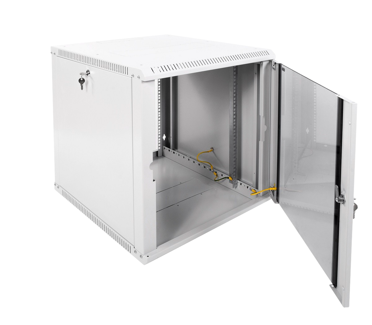 ЦМО ШРН-Э-12.650 Шкаф телекоммуникационный настенный разборный 12U (600х650) дверь стекло, ШРН-Э-12.650