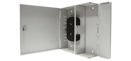 Cabeus FO-WL-32/48-48FC/ST/SC-6FP-K-T Кросс оптический настенный, до 48 портов, серый