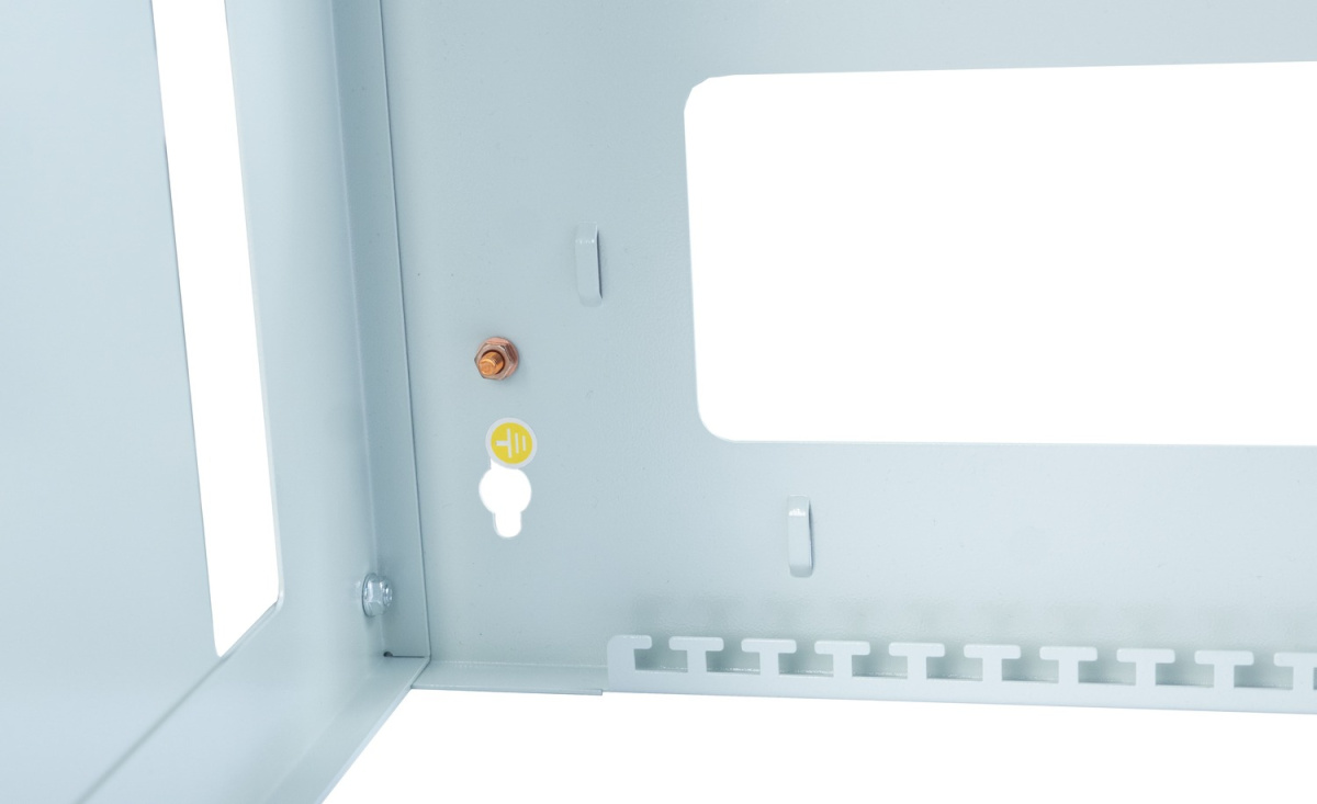 Cabeus NC-9U Кронштейн настенный 19" 9U, цвет серый