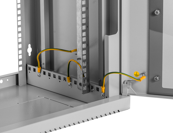 ЦМО Шкаф телекоммуникационный настенный 9U (600 × 650) дверь стекло