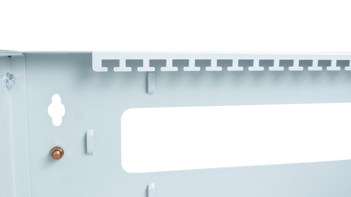 Cabeus NC-6U Кронштейн настенный 19" 6U, цвет серый