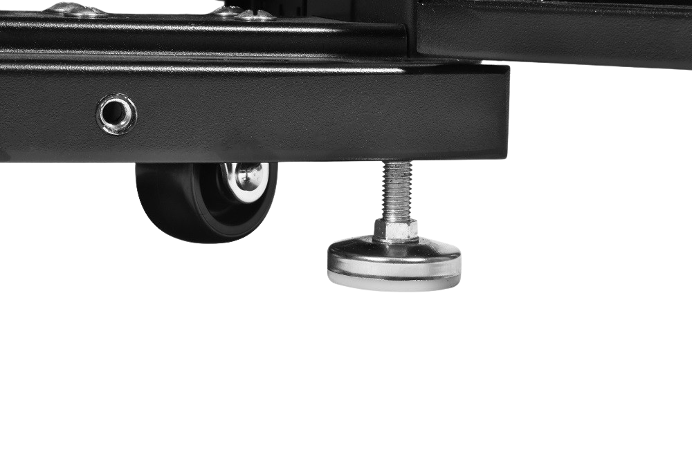 ЦМО ШТК-СП-42.6.10-48АА-9005 Шкаф серверный ПРОФ напольный 42U (600x1000) дверь перфор., задние двойные перфор., черный, в сборе ШТК-СП-42.6.10-48АА-9005