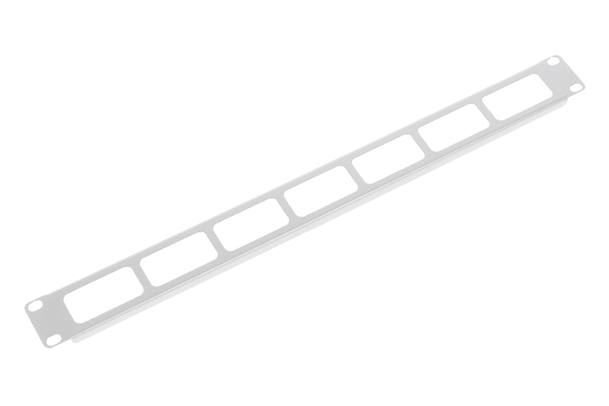 ЦМО ГКО-О-1 Органайзер кабельный горизонтальный 19" 1U с окнами для кабеля ГКО-О-1