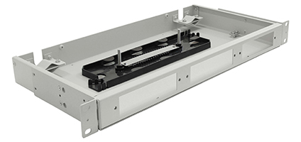 Cabeus FO-19-3FP-24FC/ST/SC-S-T Кросс оптический стоечный, 19, до 24 портов, серый