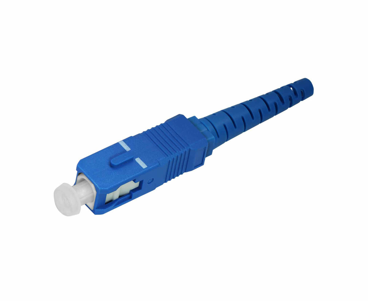 Cabeus FC-SC-SM-UPС-3mm Коннектор оптический SC simplex SM (UPC) 3 мм