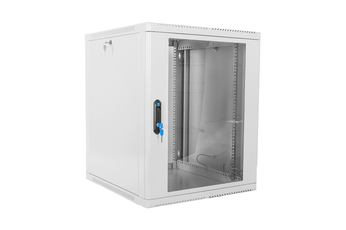 ЦМО ШРН-15.650 Шкаф телекоммуникационный настенный 15U (600х650) дверь стекло, ШРН-15.650