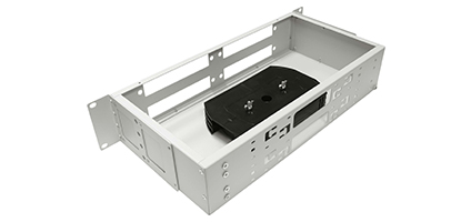 Cabeus FO-19-4FP-32FC/ST/SC-T Кросс оптический стоечный, 19, до 32 портов, серый