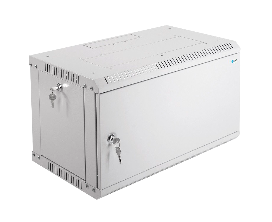 ЦМО ШРН-Э-6.350.1 Шкаф телекоммуникационный настенный разборный 6U (600х350) дверь металл, ШРН-Э-6.350.1