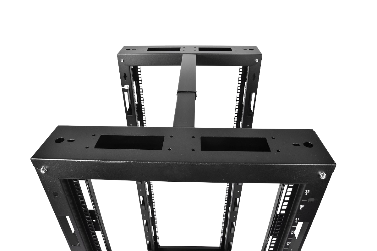 ЦМО СТК-33.2-9005 Стойка телекоммуникационная универсальная 33U двухрамная, цвет черный, СТК-33.2-9005