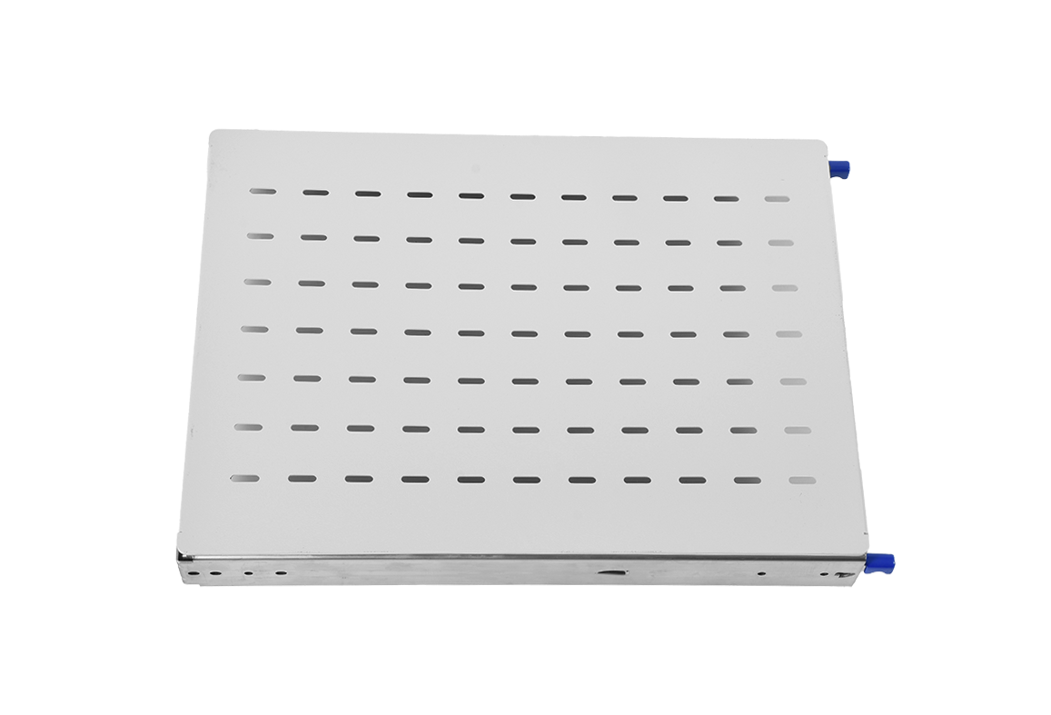 Полка усиленная с телескопическими направляющими грузоподъёмностью 150 кг, глубина 620 мм, ТСВ-62У