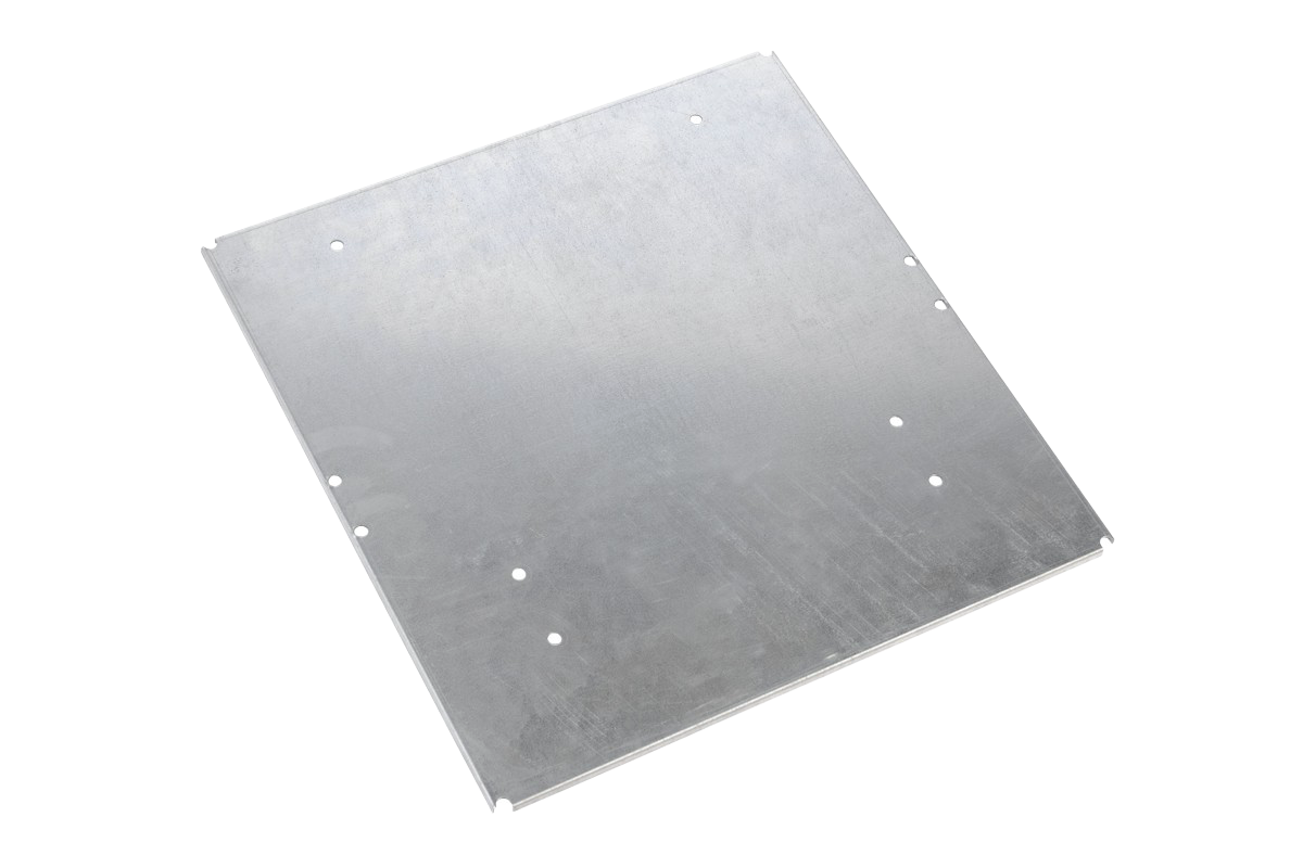 ЦМО ПМ-19-12 Панель монтажная оцинкованная высотой 12U, ПМ-19-12