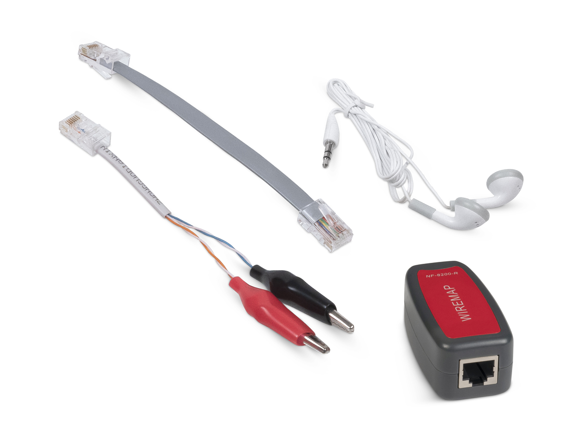 Cabeus CT-LCD-RJ45-Scan (NF-8200) Тестер для витой пары c LCD дисплеем и тон-генератором