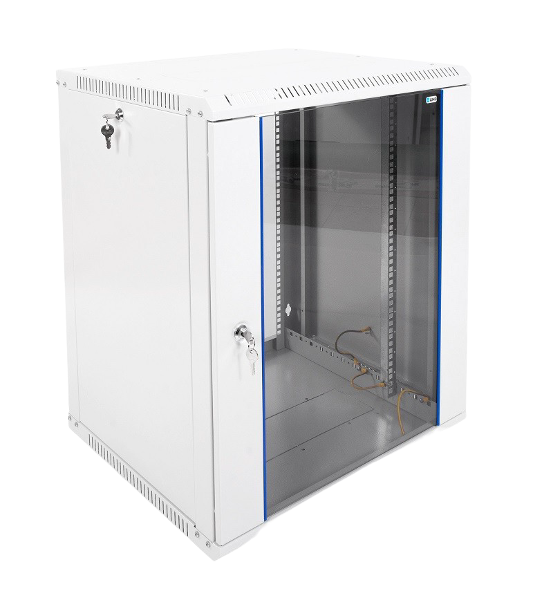 ЦМО ШРН-Э-15.500 Шкаф телекоммуникационный настенный разборный 15U (600х520) дверь стекло, ШРН-Э-15.500