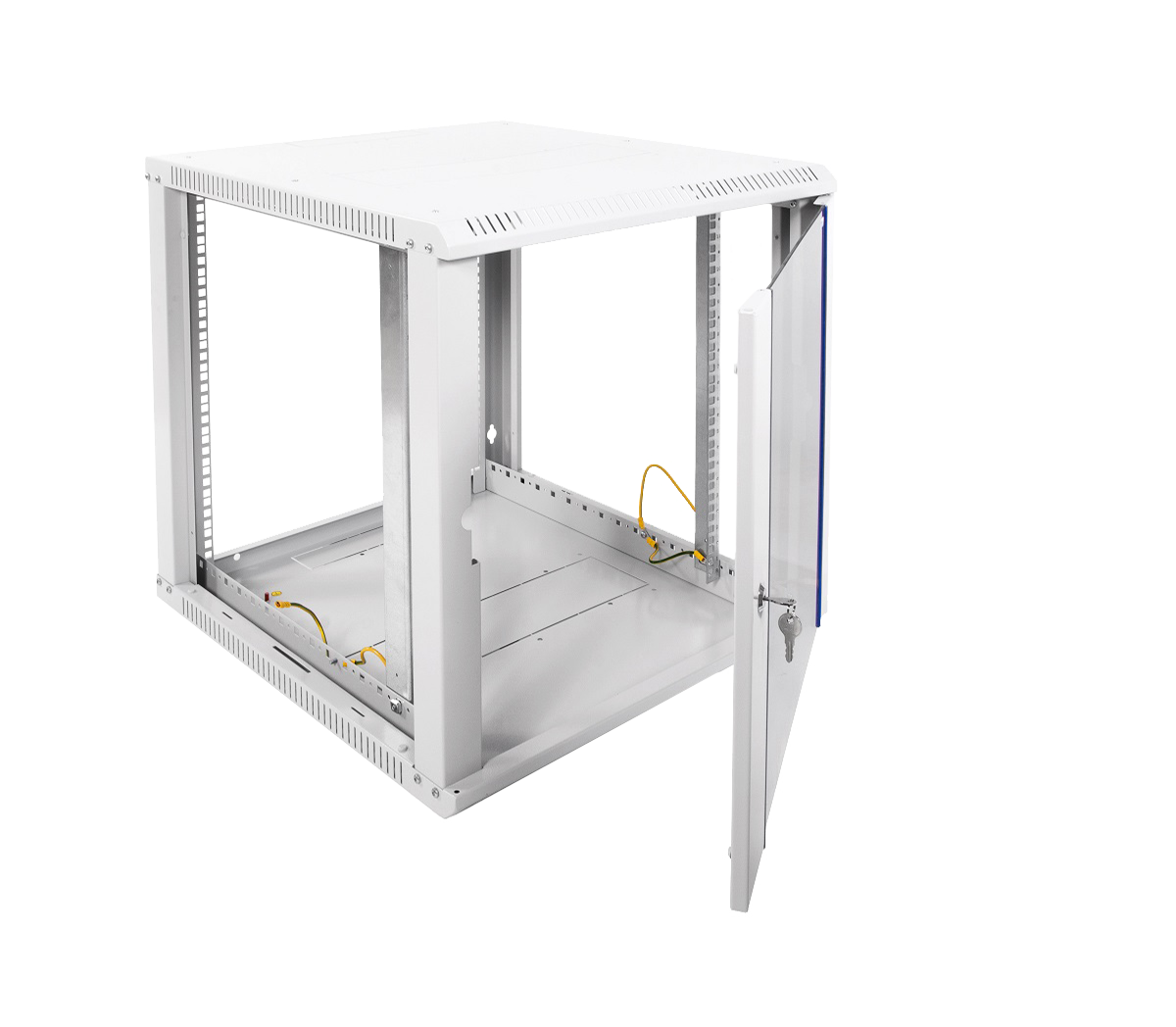 ЦМО ШРН-Э-12.500 Шкаф телекоммуникационный настенный разборный 12U (600х520) дверь стекло, ШРН-Э-12.500