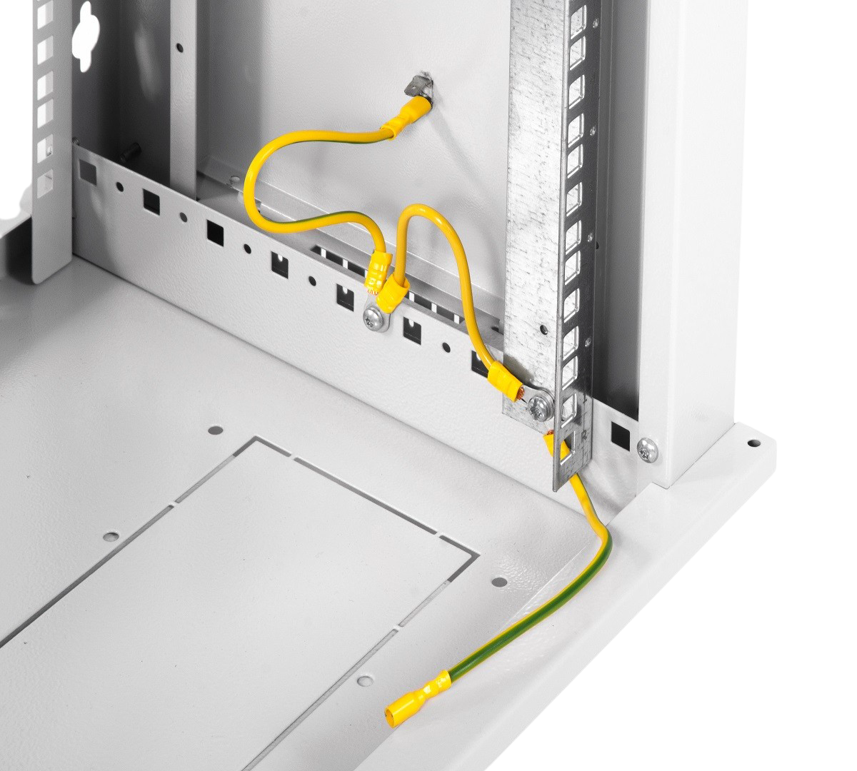 ЦМО ШРН-Э-6.500.1 Шкаф телекоммуникационный настенный разборный 6U (600х520) дверь металл, ШРН-Э-6.500.1