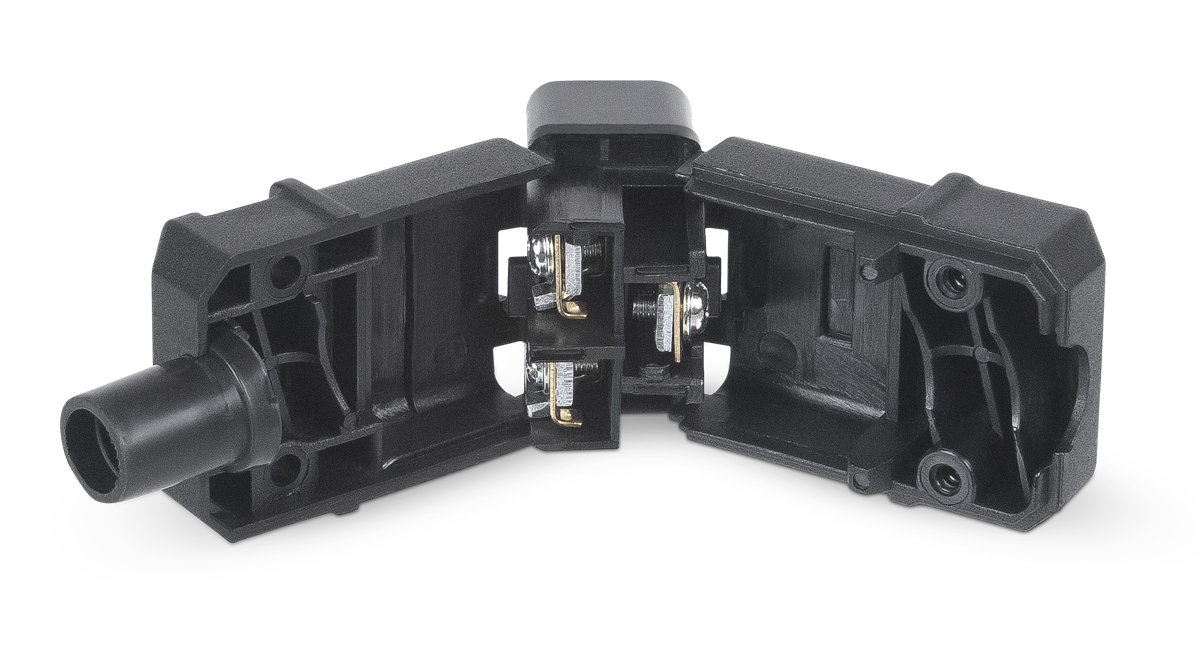 Cabeus IEC-320-C19 Вилка С19 разборная, 16А, 250 V, черная