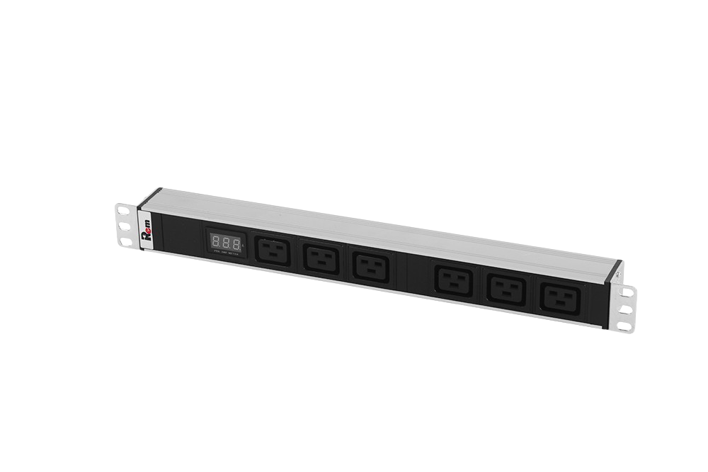 ЦМО R-32-6C19-Am-440-K Блок розеток Rem-32 с амп., 6 IEC 60320 C19, 32А, алюм., 19", колодка, R-32-6C19-Am-440-K