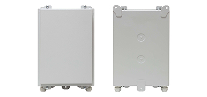 Cabeus FO-WL-16-FC/SC-M-T Кросс-муфта оптическая настенная, IP65, до 16 портов FC(ST)/SC(DLC), серая