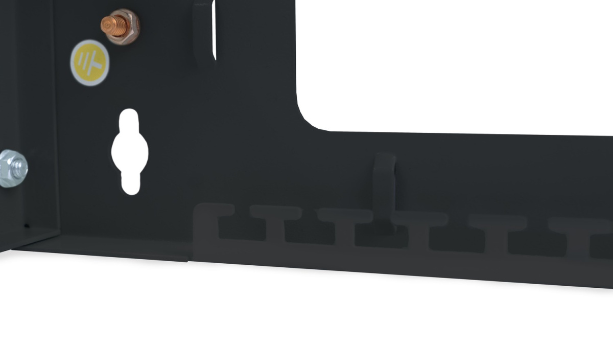 Cabeus NC-3U-BK Кронштейн настенный 19" 3U, цвет черный