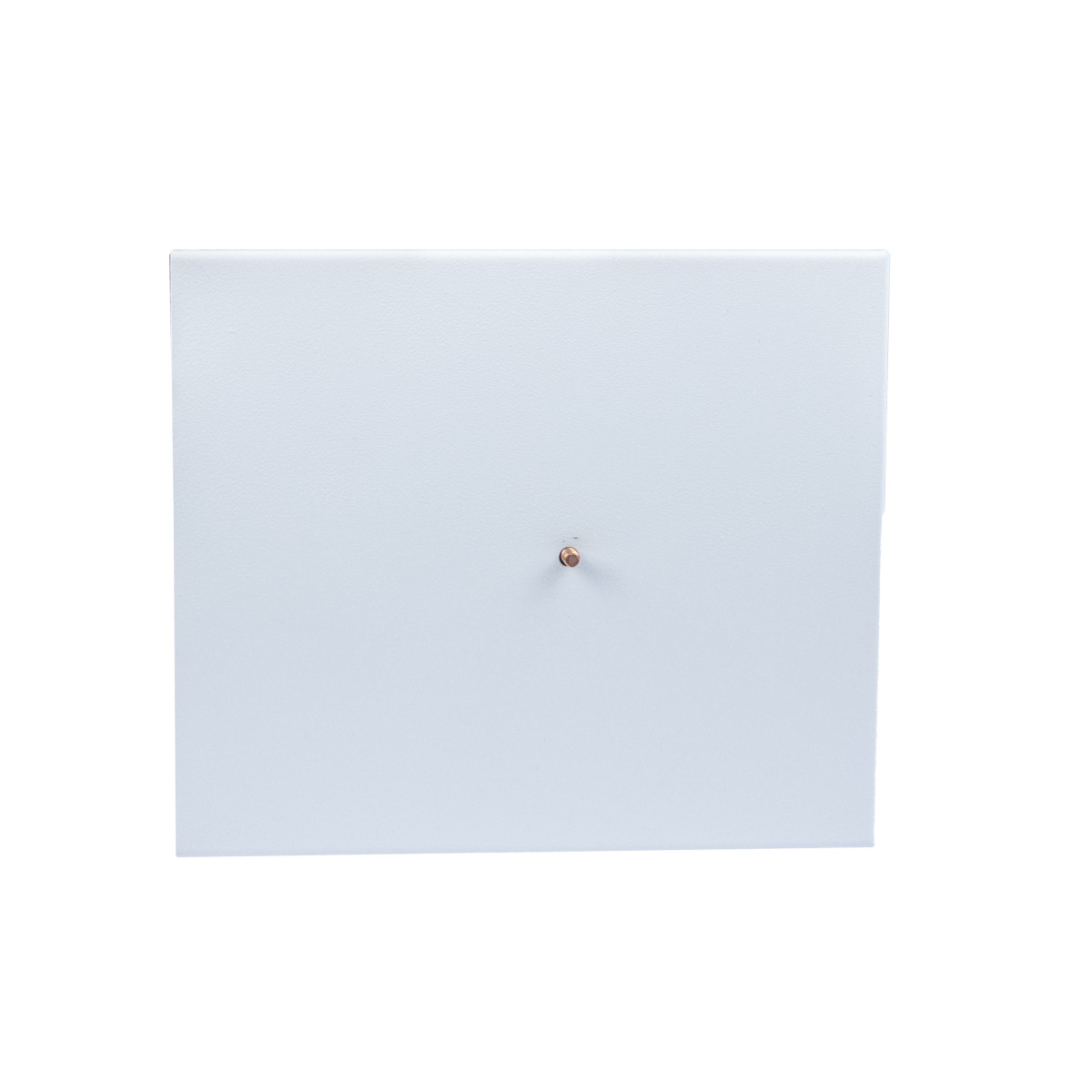 Cabeus FO-WL-4FC/ST Кросс Распределительный Настенный Микро (с крышкой) до 4 портов FC/ST (с ложементом+сплошная панель наружная) серый RAL 7035