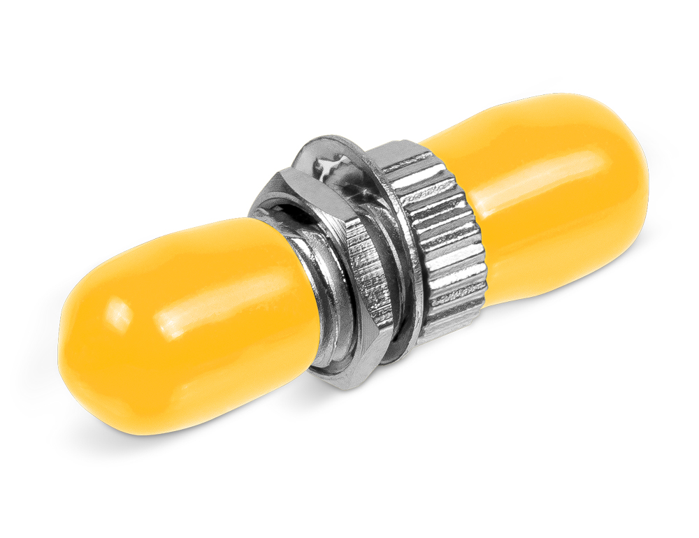 Cabeus ST-ST-SM Проходной соединитель ST-ST, SM(для одномодового кабеля), корпус металл