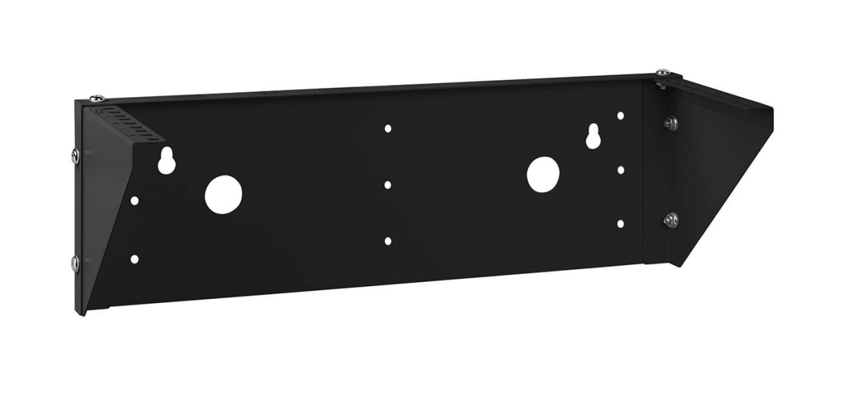 Cabeus NC-3U-V-BK Кронштейн настенный вертикальный 19" 3U, цвет черный