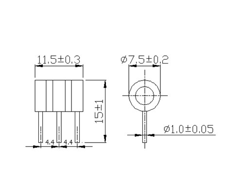 Cabeus 3-pole GTA Грозоразрядник 3-х полюсный