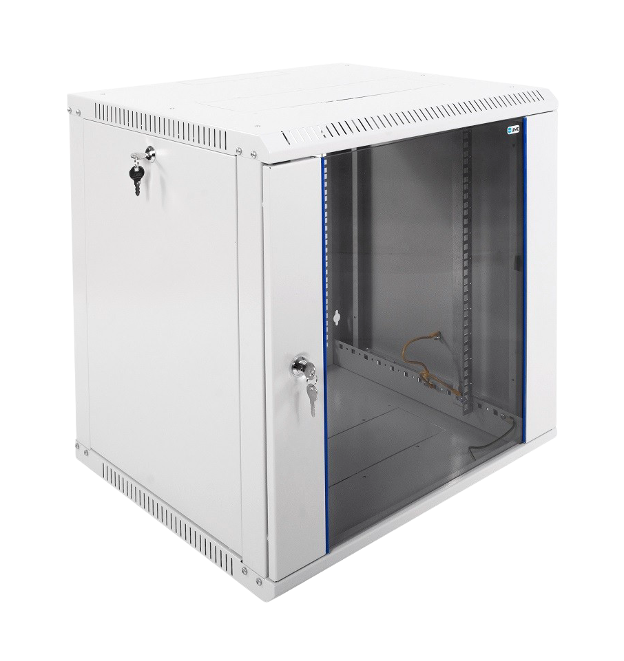 ЦМО ШРН-Э-12.500 Шкаф телекоммуникационный настенный разборный 12U (600х520) дверь стекло, ШРН-Э-12.500
