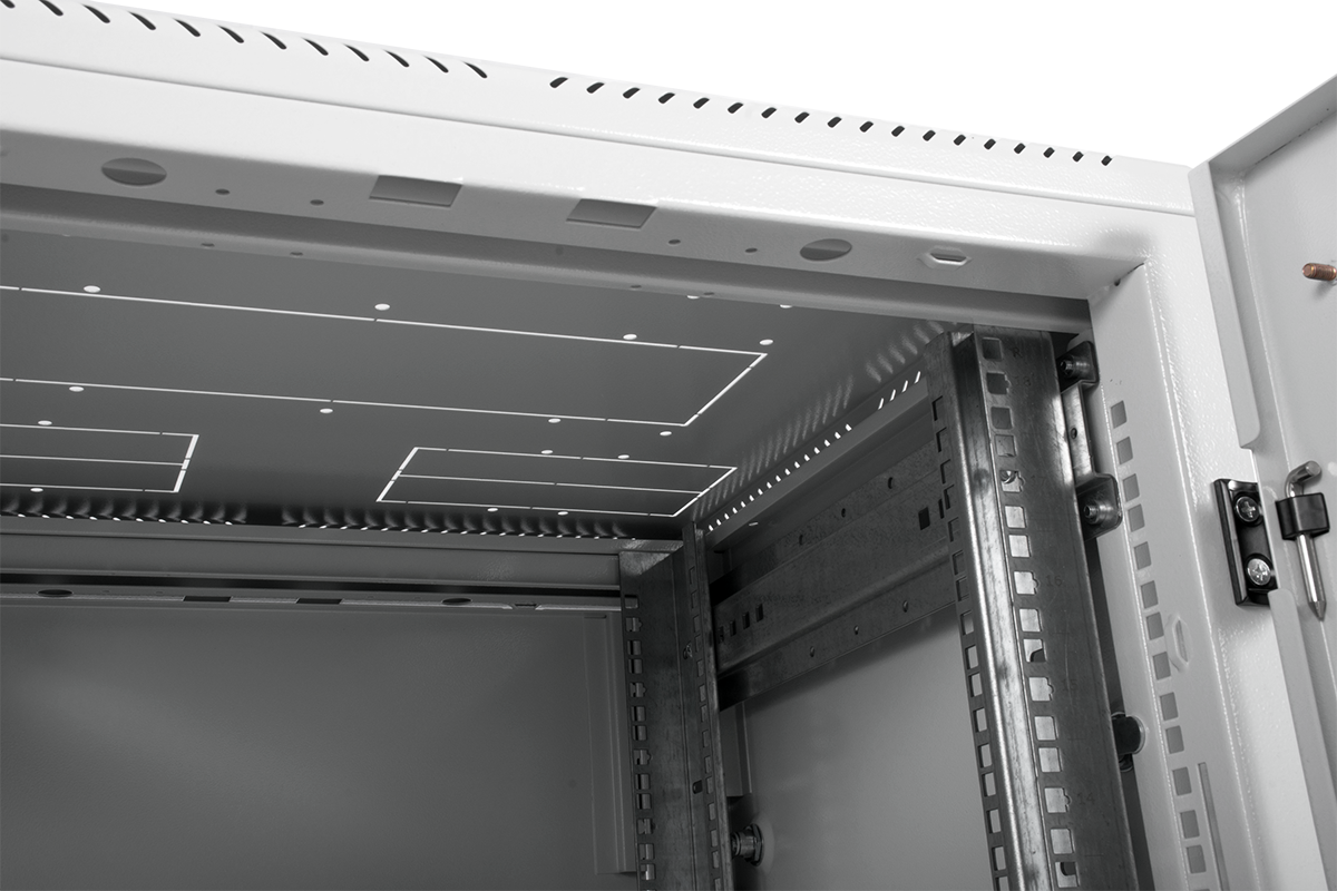 ЦМО ШТК-М-18.6.8-4ААА Шкаф телекоммуникационный напольный 18U (600x800) дверь перфорированная, ШТК-М-18.6.8-4ААА