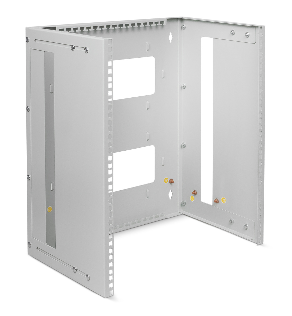 Cabeus NC-12U Кронштейн настенный 19" 12U, цвет серый