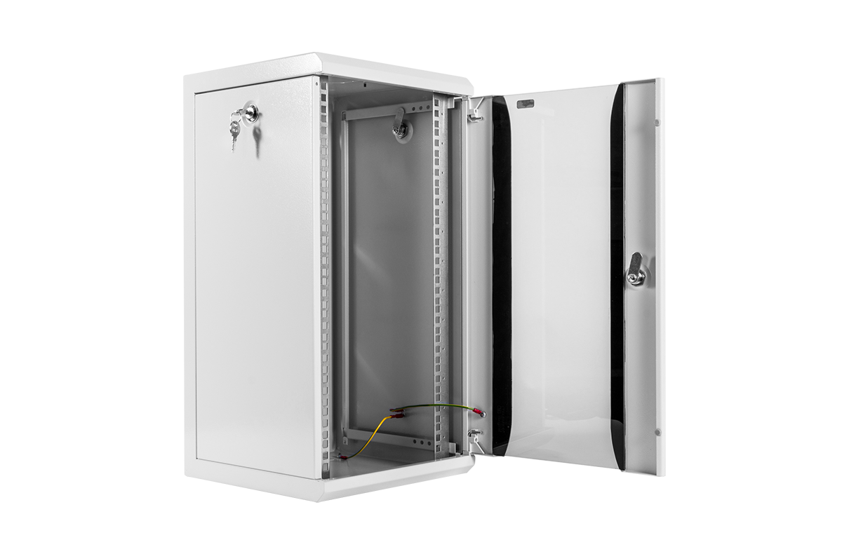 ЦМО ШРН-12.255-10 Шкаф телекоммуникационный настенный 10" 12U, (350х255), ШРН-12.255-10