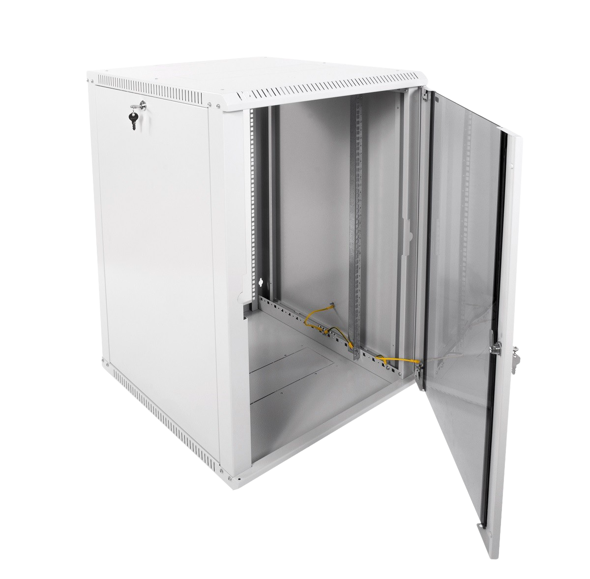 ЦМО ШРН-Э-18.650 Шкаф телекоммуникационный настенный разборный 18U (600х650) дверь стекло, ШРН-Э-18.650