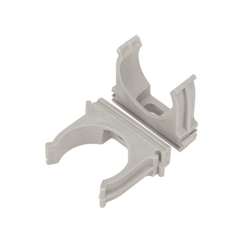 Cabeus CF40-GY Крепеж-клипса для труб д.40мм, цвет серый