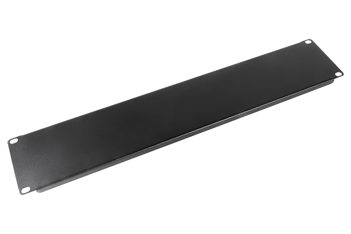 ЦМО ФП-2-9005 Фальшпанель в шкаф 19" 2U, цвет черный, ФП-2-9005