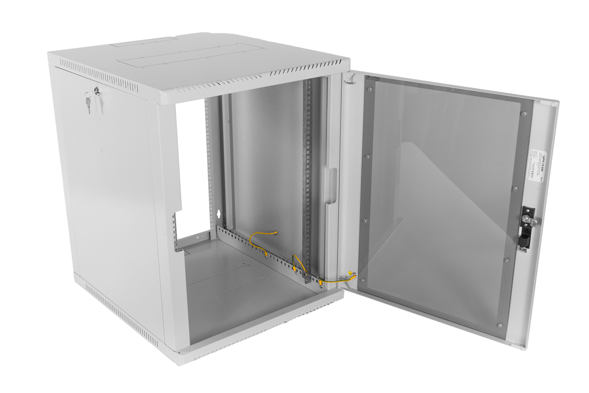 ЦМО ШРН-15.650 Шкаф телекоммуникационный настенный 15U (600х650) дверь стекло, ШРН-15.650
