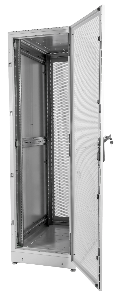 ЦМО ШТК-М-42.6.10-44АА Шкаф телекоммуникационный напольный 42U (600x1000) дверь перфорированная 2 шт., ШТК-М-42.6.10-44АА