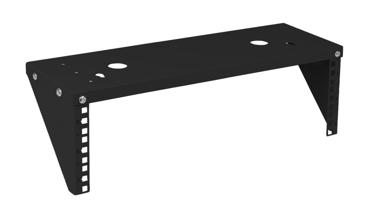 Cabeus NC-3U-V-BK Кронштейн настенный вертикальный 19" 3U, цвет черный