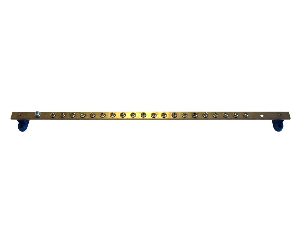 ЦМО ПЗ-19-500.200А Панель заземления горизонтальная/вертикальная 19" 500мм/200А, ПЗ-19/500.200А