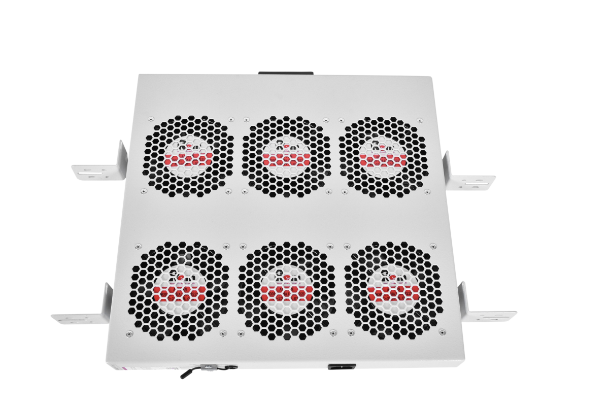 ЦМО R-FAN-6K-1U Модуль вентиляторный 19" 1U, 6 вентиляторов, регул. глубина 390-750 мм  с контроллером
