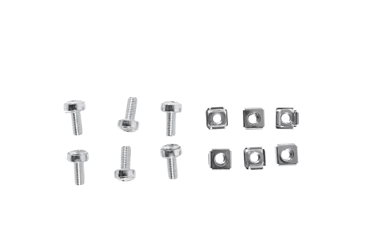ЦМО КМ-2-50 Комплект монтажный № 2 винт, шайба, гайка с защелкой, упаковка 50 шт., КМ-2-50