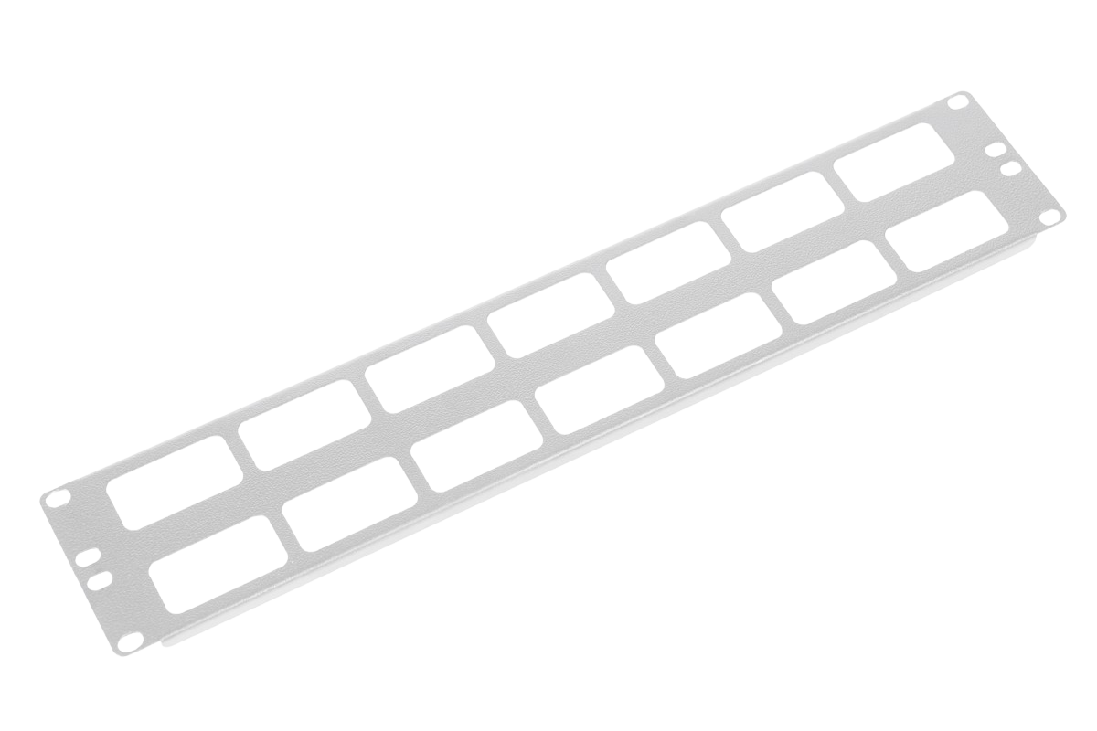 ЦМО ГКО-О-2 Органайзер кабельный горизонтальный 19" 2U с окнами для кабеля ГКО-О-2